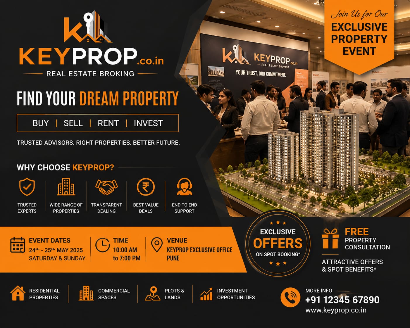KeyProp Real Estate Event Banner